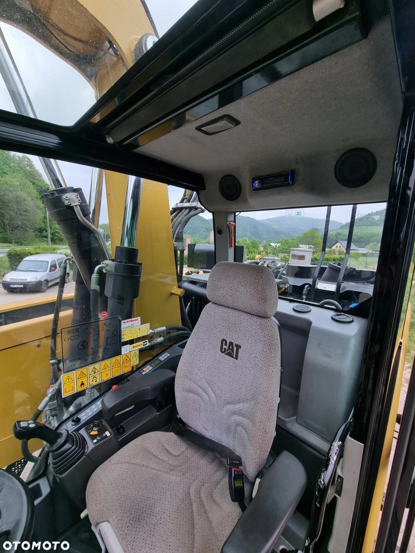 Caterpillar M317F Koparka Gąsienicowa 19 ton z Głowicą Obrotowo-Uchylną Steelwrist X20 Jak Nowa Z Norwegii - 35