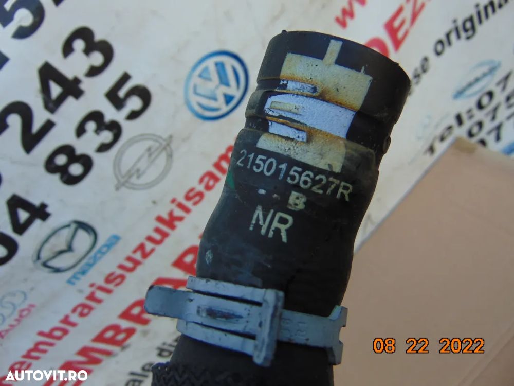 Furtun radiattor apa renault Scenic 4 megane 4 espace 1.3 talisman Dacia Duster lodgy Koleos grand - 2