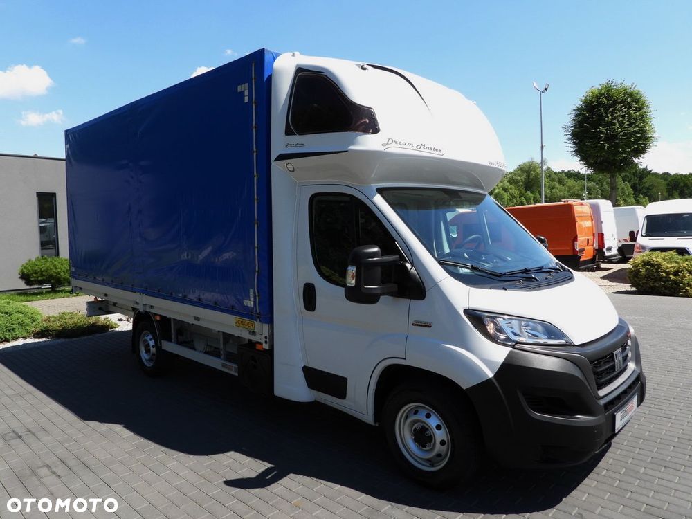 Fiat DUCATO PLANDEKA 10 PALET WEBASTO TEMPOMAT KLIMATYZACJA  180KM - 5