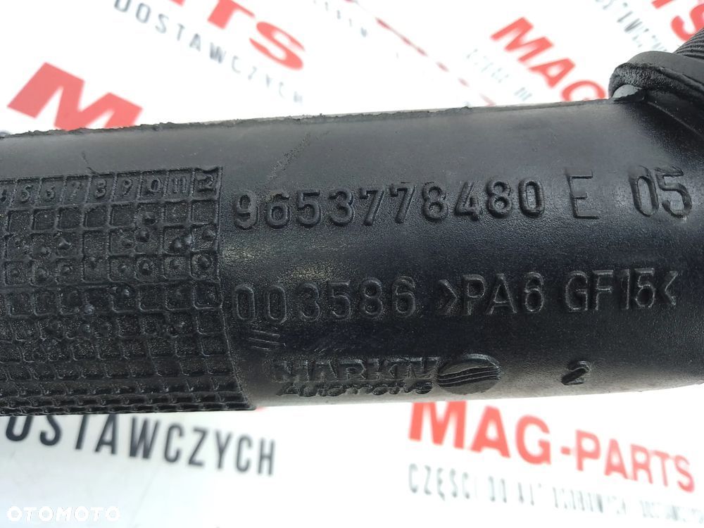rura wąż przewód powietrza dolot peugeot 308 citroen c4 2007r 1.6 hdi 9653778480e - 4