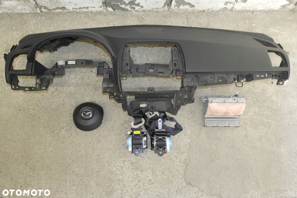 MAZDA CX5 CX 5 AIRBAG PASY DESKA KONSOLA KOKPIT PULPIT PÓŁKA - 1
