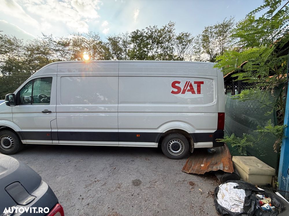 Volkswagen Crafter VW 130.000km 35 L3H2 L4H3 XL XXL lung 2020 2.0tdi 140 cai Unic Proprietar de noua Carte Service Istoric Complet Km reali NU MERCEDES SPRINTER Transit Transporter Boxer Iveco categ B - 1