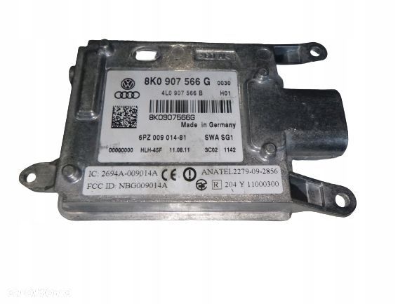 AUDI A4 RS4 A5 RS5 MODUŁ STEROWNIK RADAR ZMIANY PASA RUCHU NOWY NIEPROGRAMOWANY ORYGINAŁ - 1
