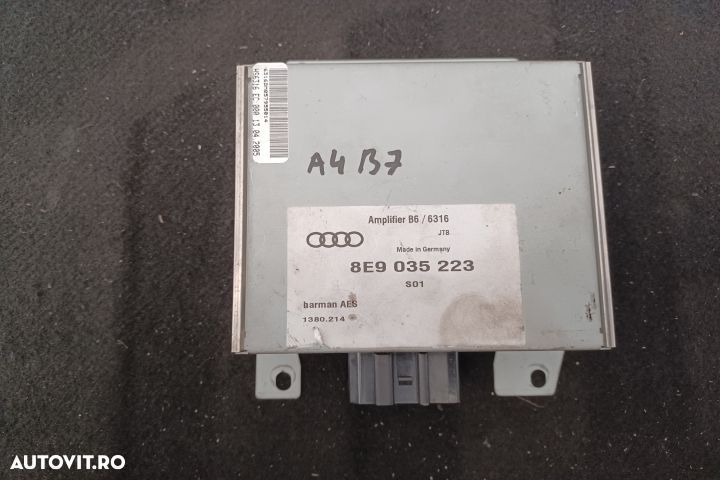 Amplificator audio 8E9035223 8E9035223 Audi A4 B7 [2004 - 2008] Avant - 1