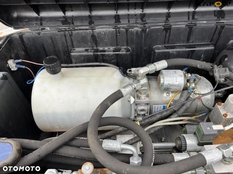 Pług do śniegu śnieżny regulowany V hydrauliczny elektryczny 24V Holms ciężarowy własna elektryka - 9