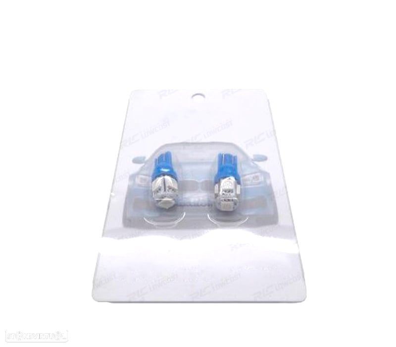 LÂMPADA LED AZUL W5W T10 - 3