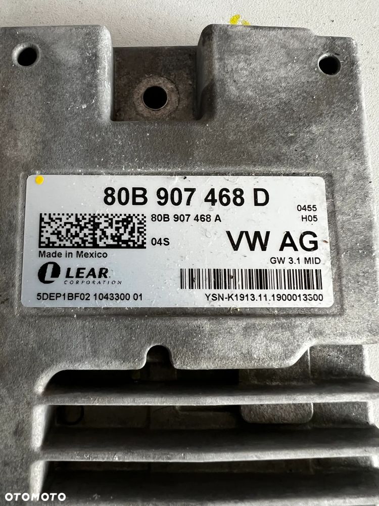 MODUŁ STEROWNIK INTERFACE 80B907468D AUDI A4 B9 8W 8W0 LIFT - 3