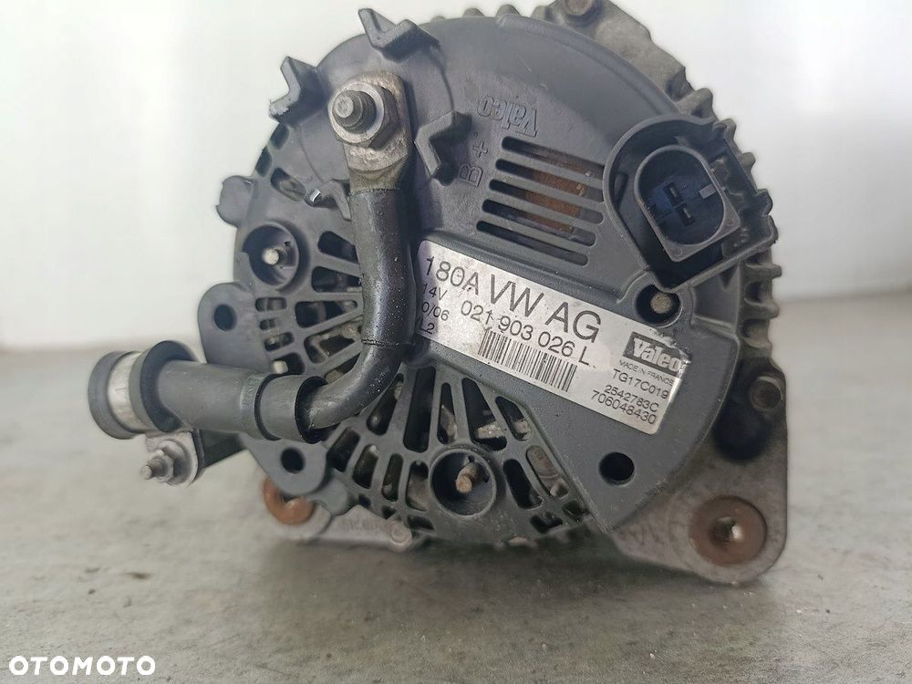 ALTERNATOR VW PASSAT B6 021903026L VALEO 2.0 TDI 140KM - 5