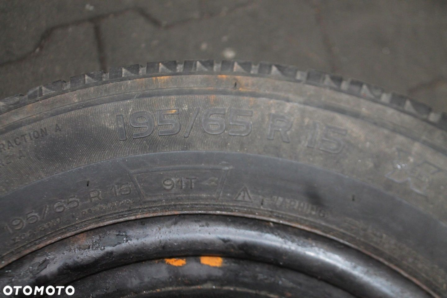 KOŁO DOJAZDOWE ZAPAS 195/65 R15 5X112 AUDI A4 B7 04-08 - 2