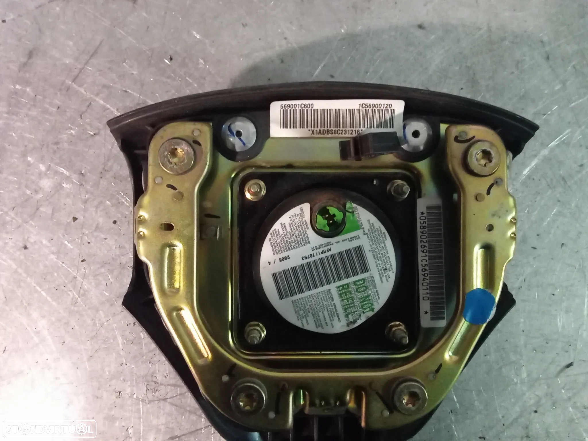 AIRBAG DO VOLANTE HYUNDAI GETZ 569001C600 - 2