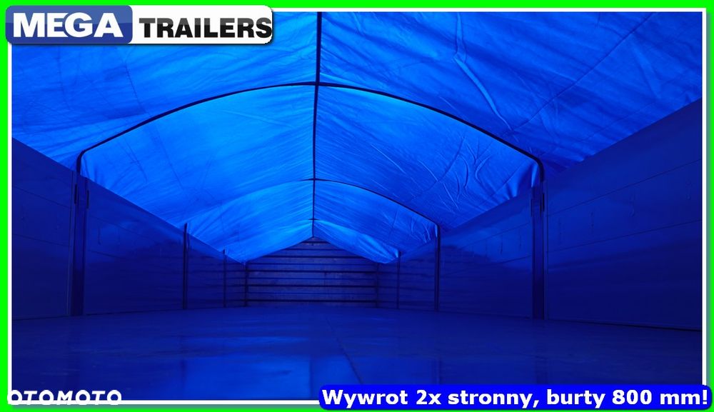 Inny Platforma / Wywrotka 2 strona, 12,60 m, burta 800 mm! - 29