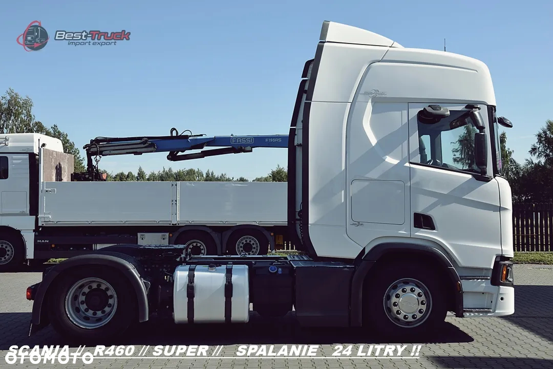 Scania 460R / SUPER /  LED LAMPY / KLIMA POSTOJOWA  /  RAMA STANDARD - 13