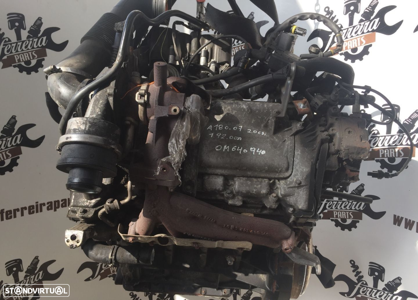 Motor Mercedes Class A180 2.0 CDI W169 REF: OM640940 - 4