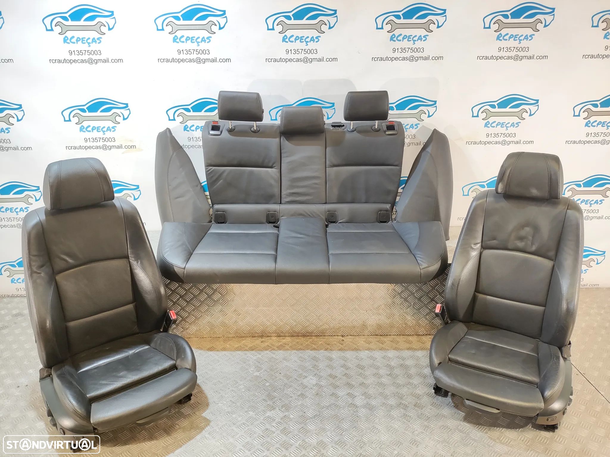 BANCOS PELE ELECTRICOS AIRBAG BMW SERIE 1 E87 PACK M - 1