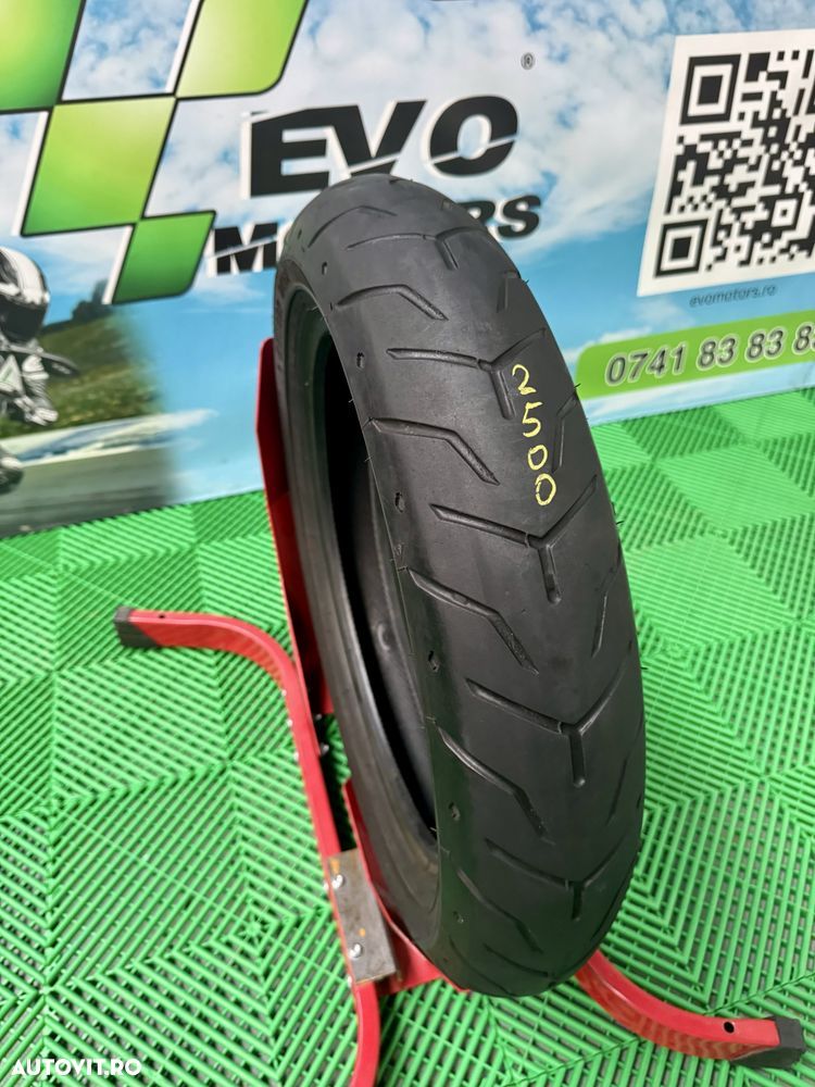 Anvelopa Moto 130 80 17 Dunlop D408F 2022 Cauciuc Fata Chopper Cruiser C2500 - 1