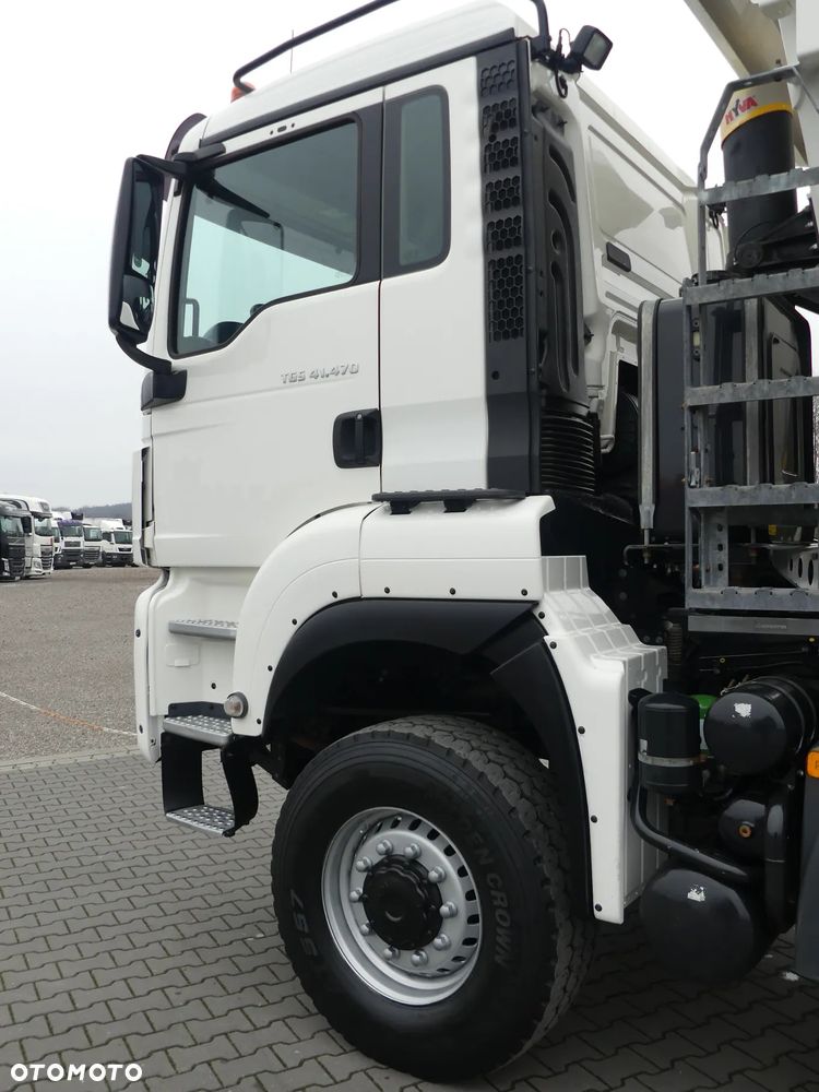 MAN TGS 41.470 / 8x8 / WYWROTKA KH-KIPPER / MANUAL / NISKI PRZEBIEG / - 23