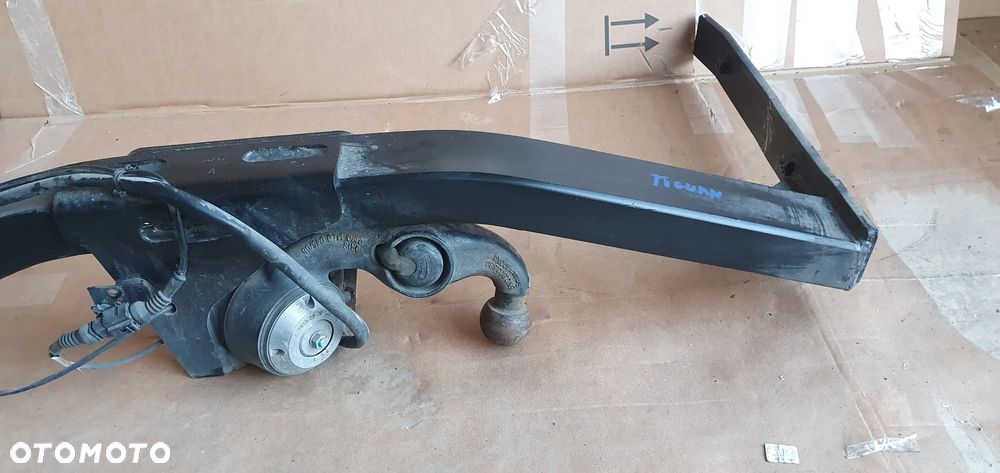 Hak holowniczy składany kula instalacja moduł VW Tiguan I Lift 5N0803880Q 1K0907383G - 3