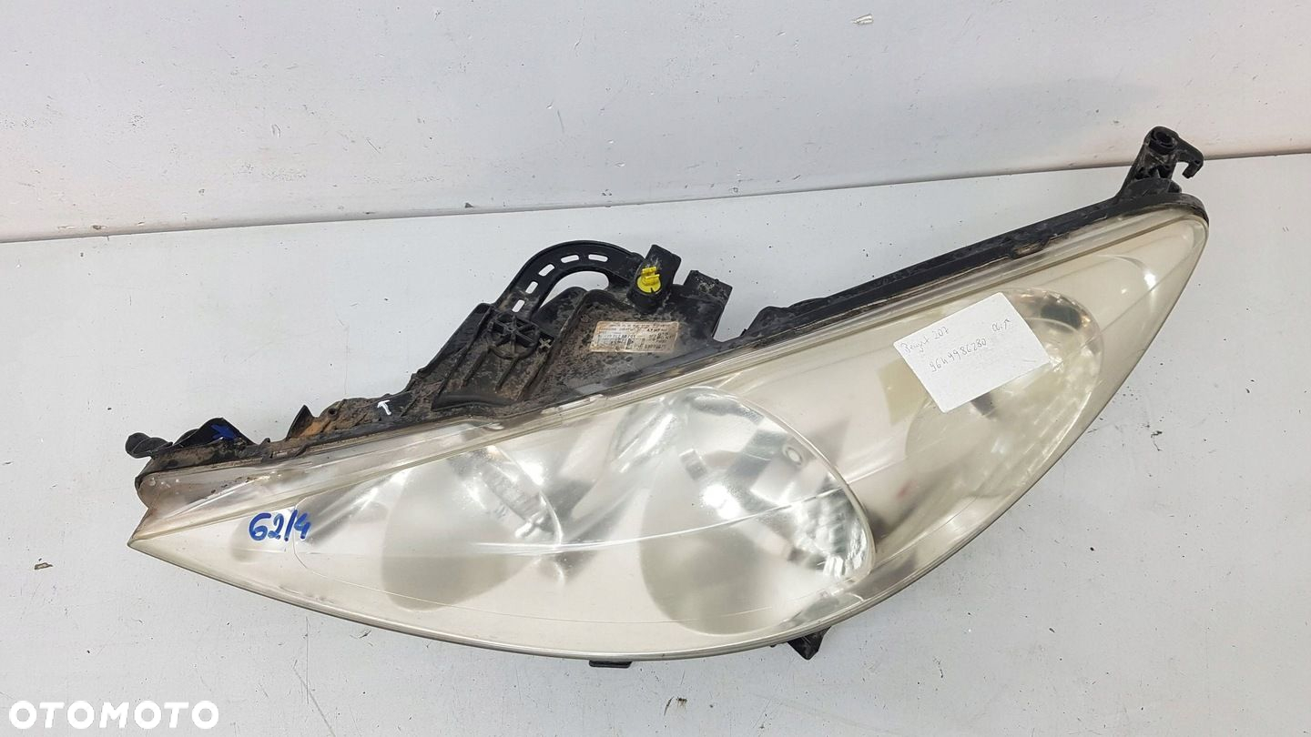 PEUGEOT 206 I 06- LAMPA LEWY PRZÓD EU - 3