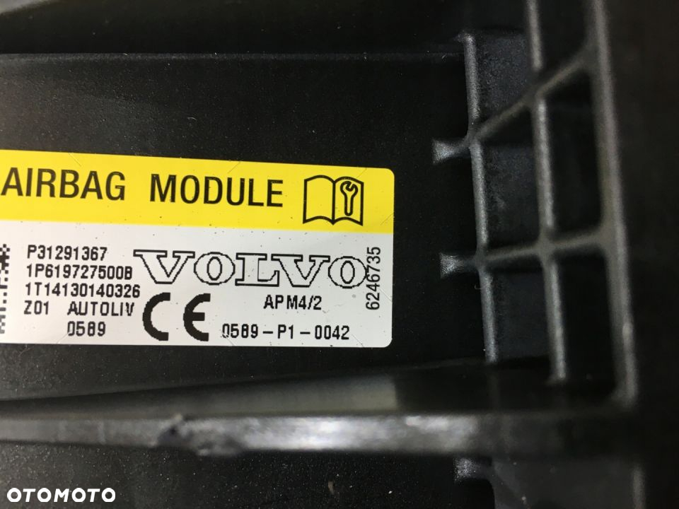 VOLVO V40 V 40 2 II AIRBAG PASAŻERA PASAŻER ORG - 10