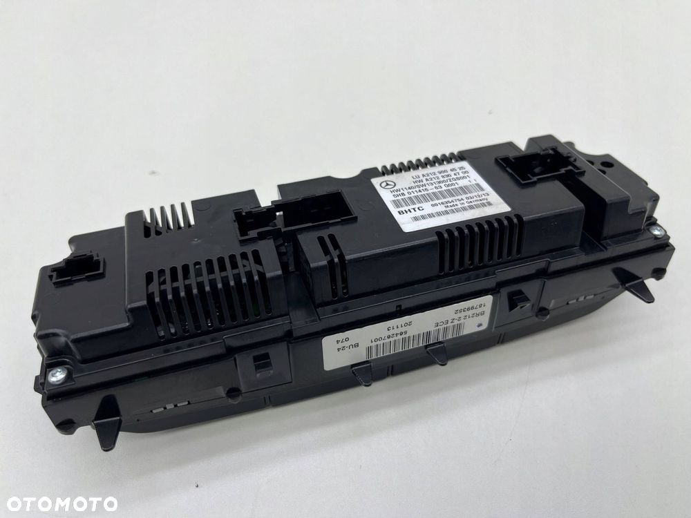 MERCEDES W212 LCI PANEL KLIMATYZACJI TYŁ A2129004525 - 7