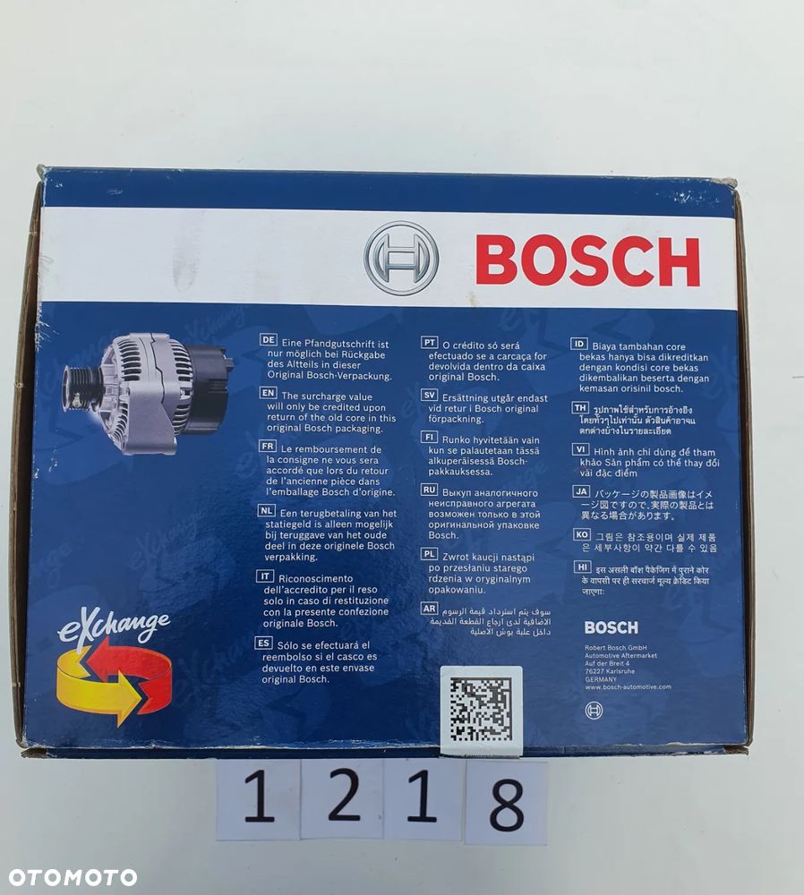 Alternator BOSCH 0986048110, 28 V, 100 A, Mercedes Actros, Atego, Axor, Citaro, Unimog, Vario, Zetros BEZ KAUCJI / ZWROTU - 5
