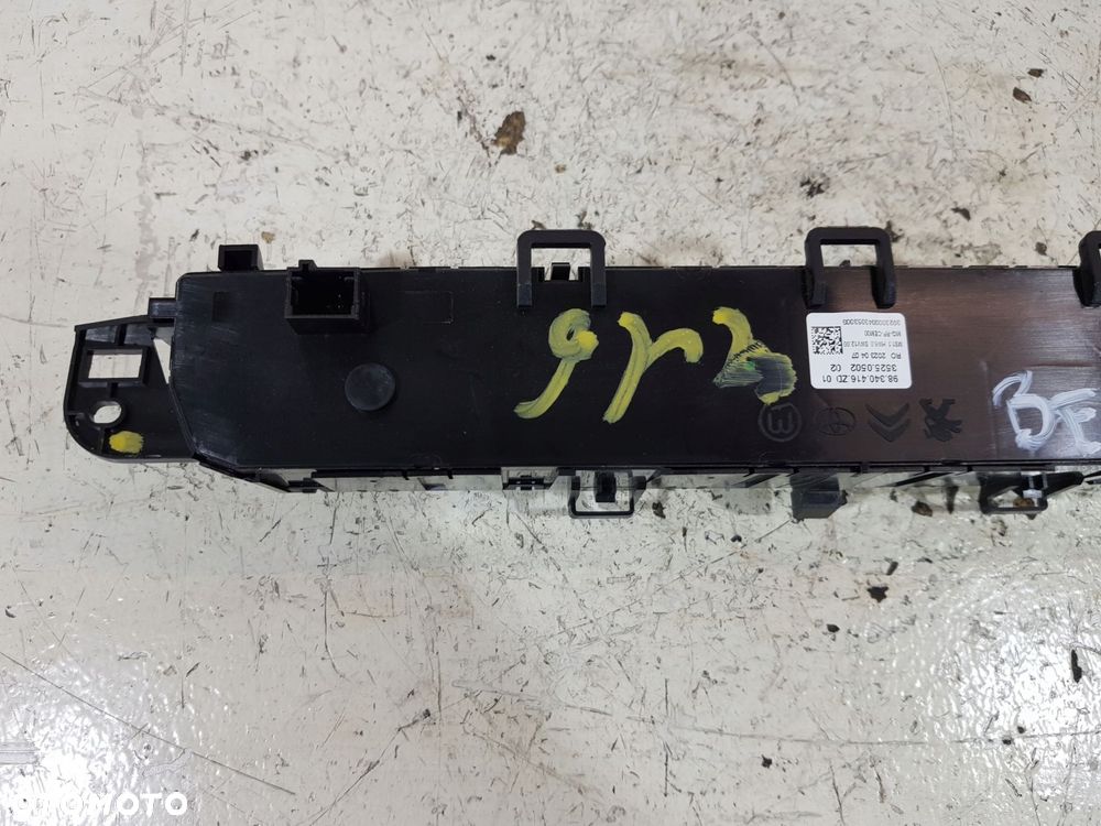 panel nawiewu klimatyzacji 98340416zd opel combo e berlingo iv 21r 1.5d eu - 14