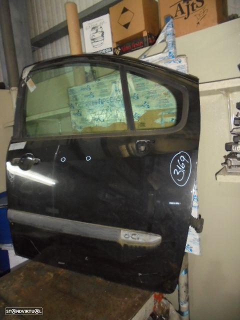 Porta Por3169 RENAULT MODUS 2005 1.5DCI 80CV 5P PRETO FD - 2