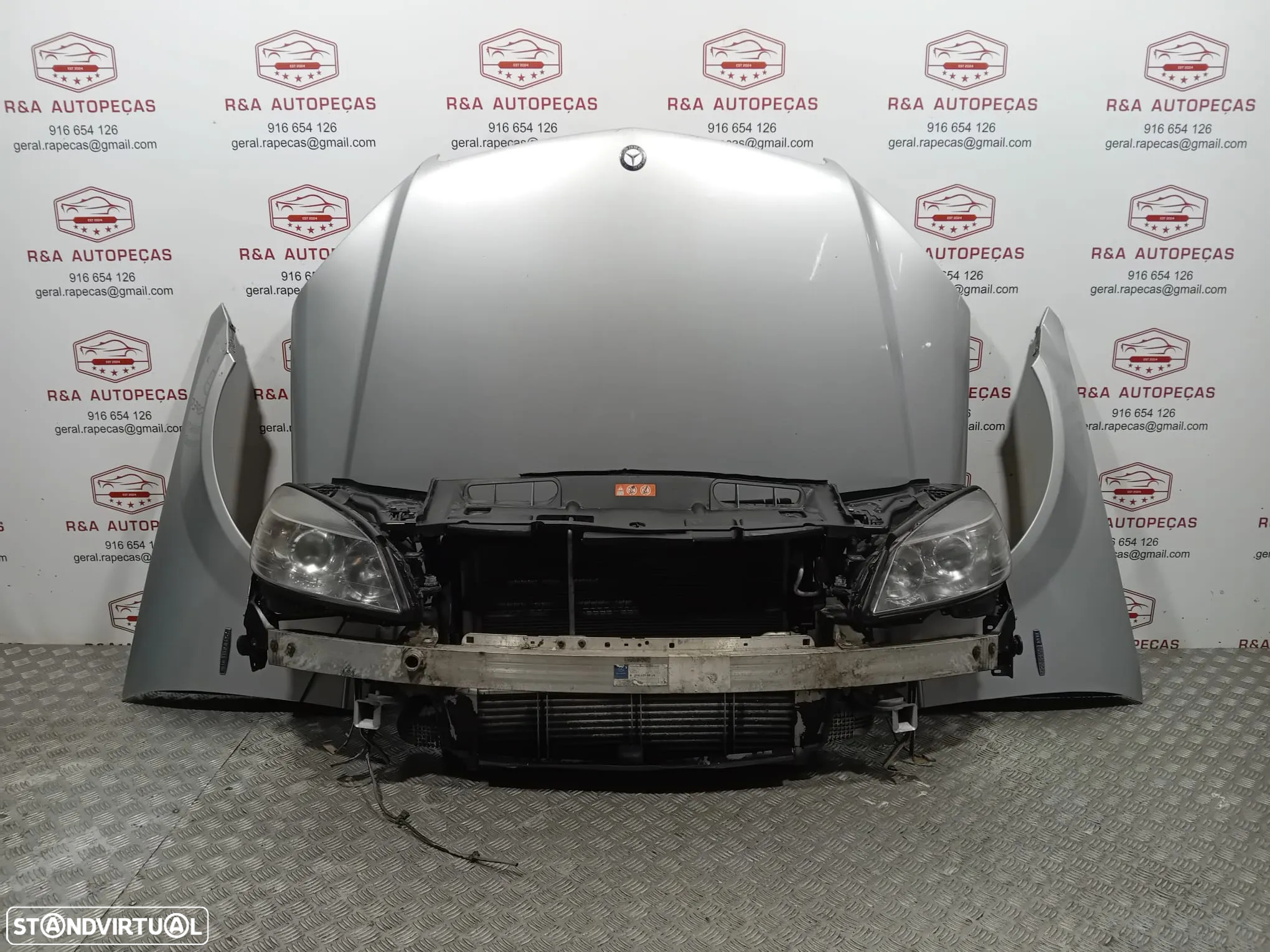 Frente Completa Mercedes Class C W204 Fase1 Amg - 4