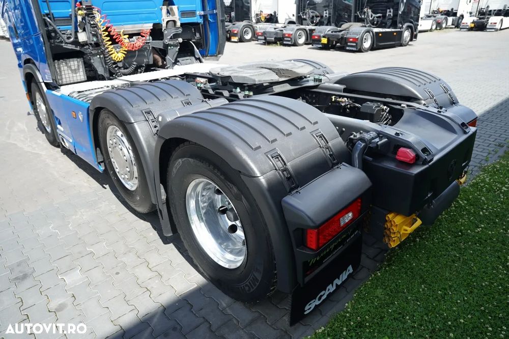 Scania S 580 / V8 / 6x2 / PUSHER / RETARDER / I-PARK COOL / FULL AIRMATIC / JANTE ALIAJ / EURO 6 / - 16