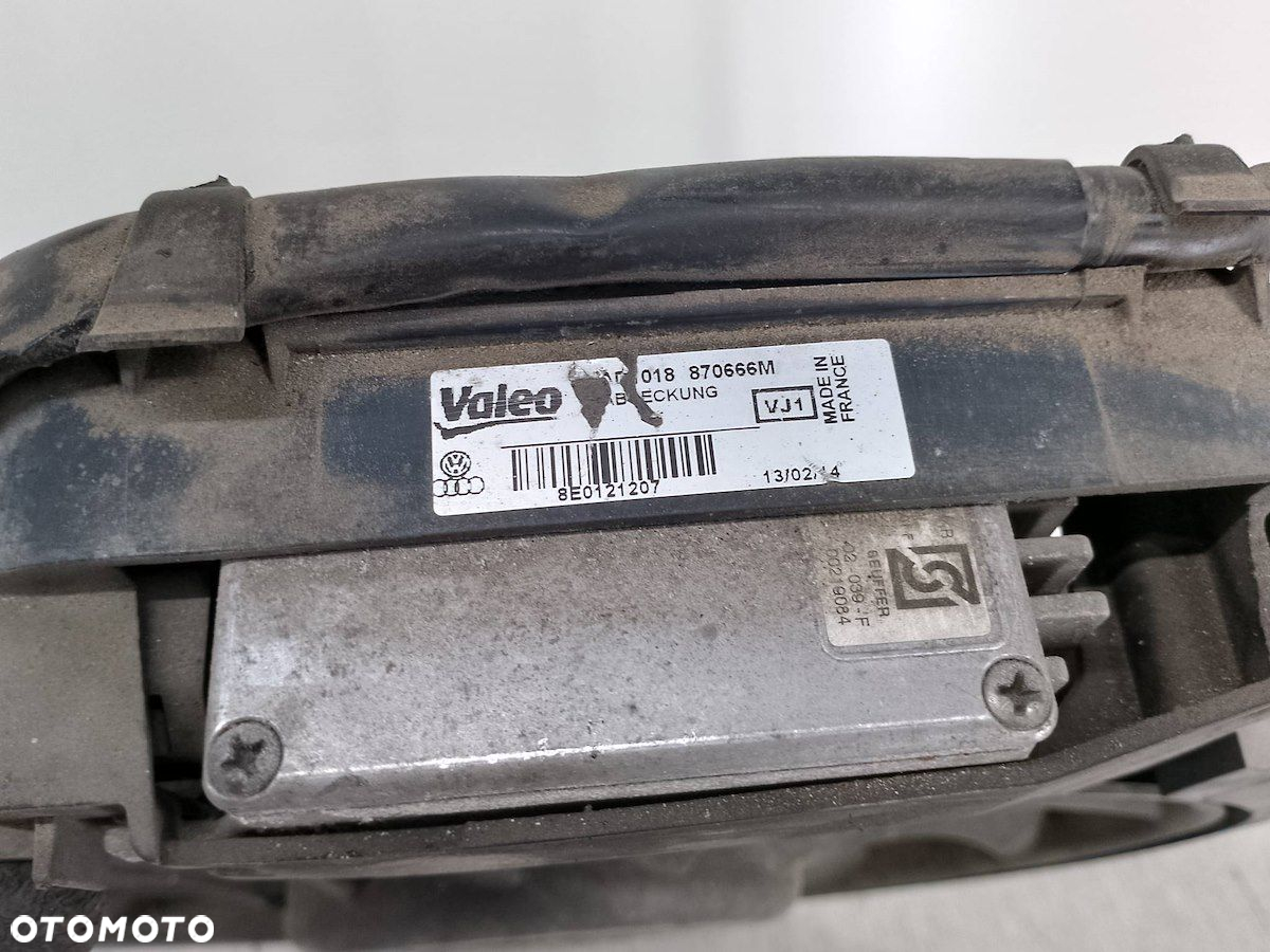 WENTYLATOR CHŁODNICY AUDI A4 B6 8E0121207 870666M 1.6 8V - 4