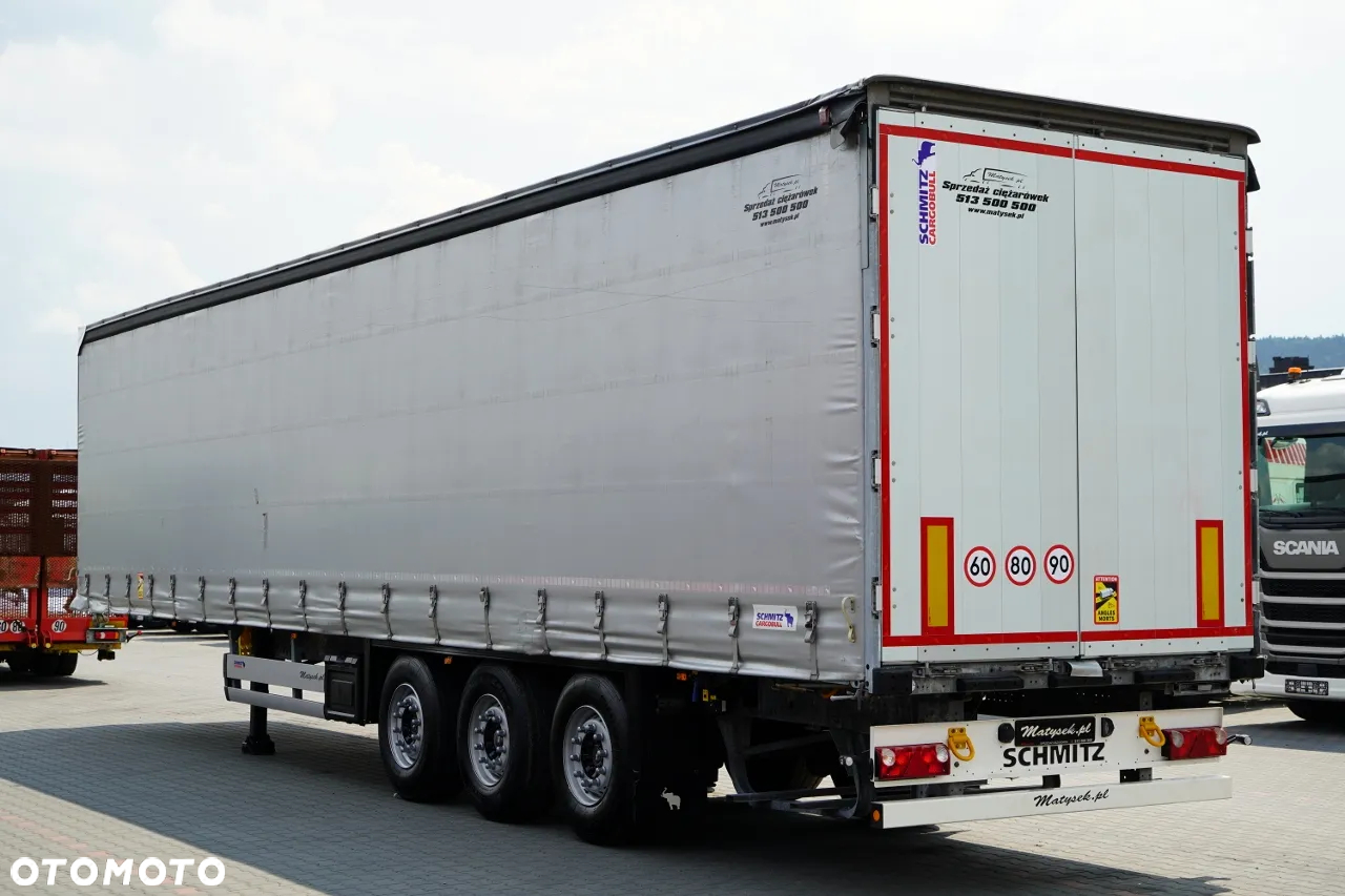 Schmitz Cargobull FIRANKA / STANDARD / OŚ PODNOSZONA / PODNOSZONY DACH / 2022R - 5