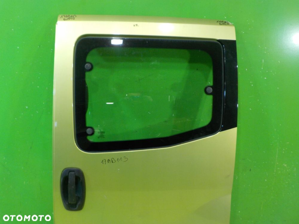 PEUGEOT BIPPER NEMO FIORINO 13r 1.3 HDI drzwi lewe boczne kompletne - 4