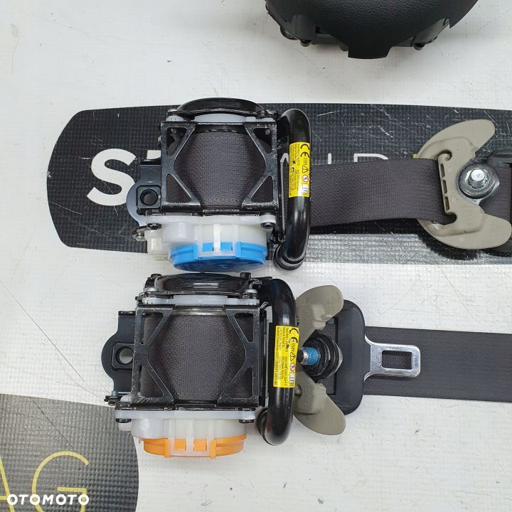 KIA CARENS IV 4 DESKA ROZDZIELCZA KONSOLA KOKPIT PULPIT PODUSZKI AIRBAG AIR BAG PASY KIT SET - 7
