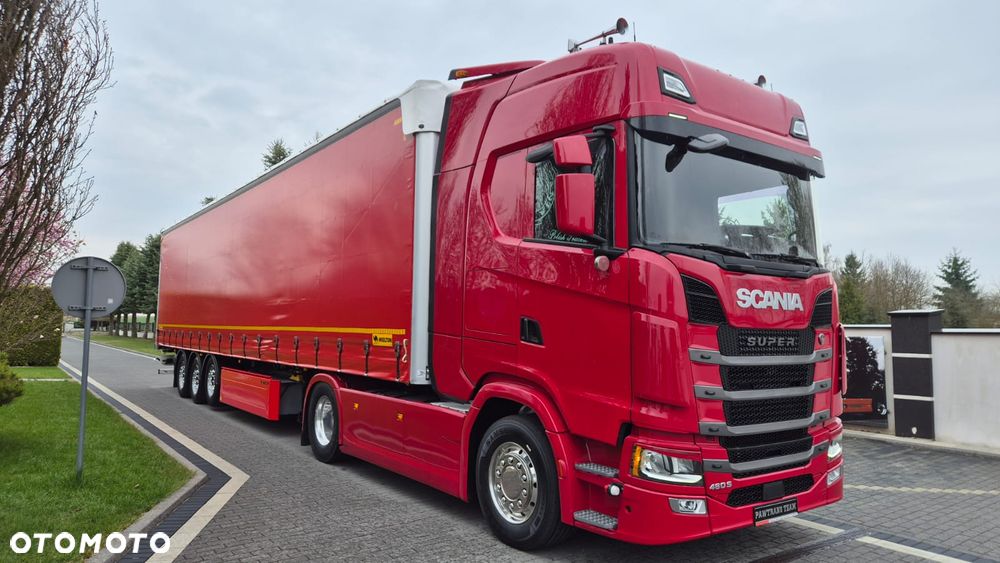 Scania Zestaw SCANIA S460 2023 ROK. NACZEPA WIELTON FIRANKA 2023 ROK - 7