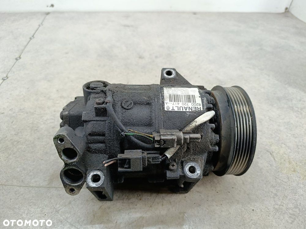 POMPA, SPRĘŻARKA KLIMATYZACJI RENAULT LAGUNA III 8200720417 VALEO 1.5 DCI - 2
