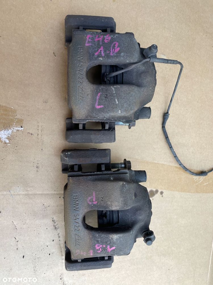 zacisk przód lewy prawy bmw e46 1.8 2.0 2.2 2.3 54/22 pod wentylowane tarcz - 1