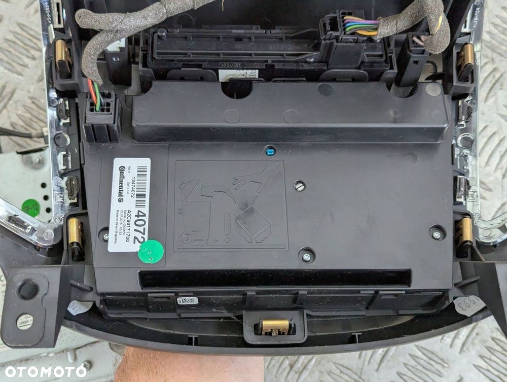 Opel Zafira C 2011-2015 radio panel wyświetlacz - 10
