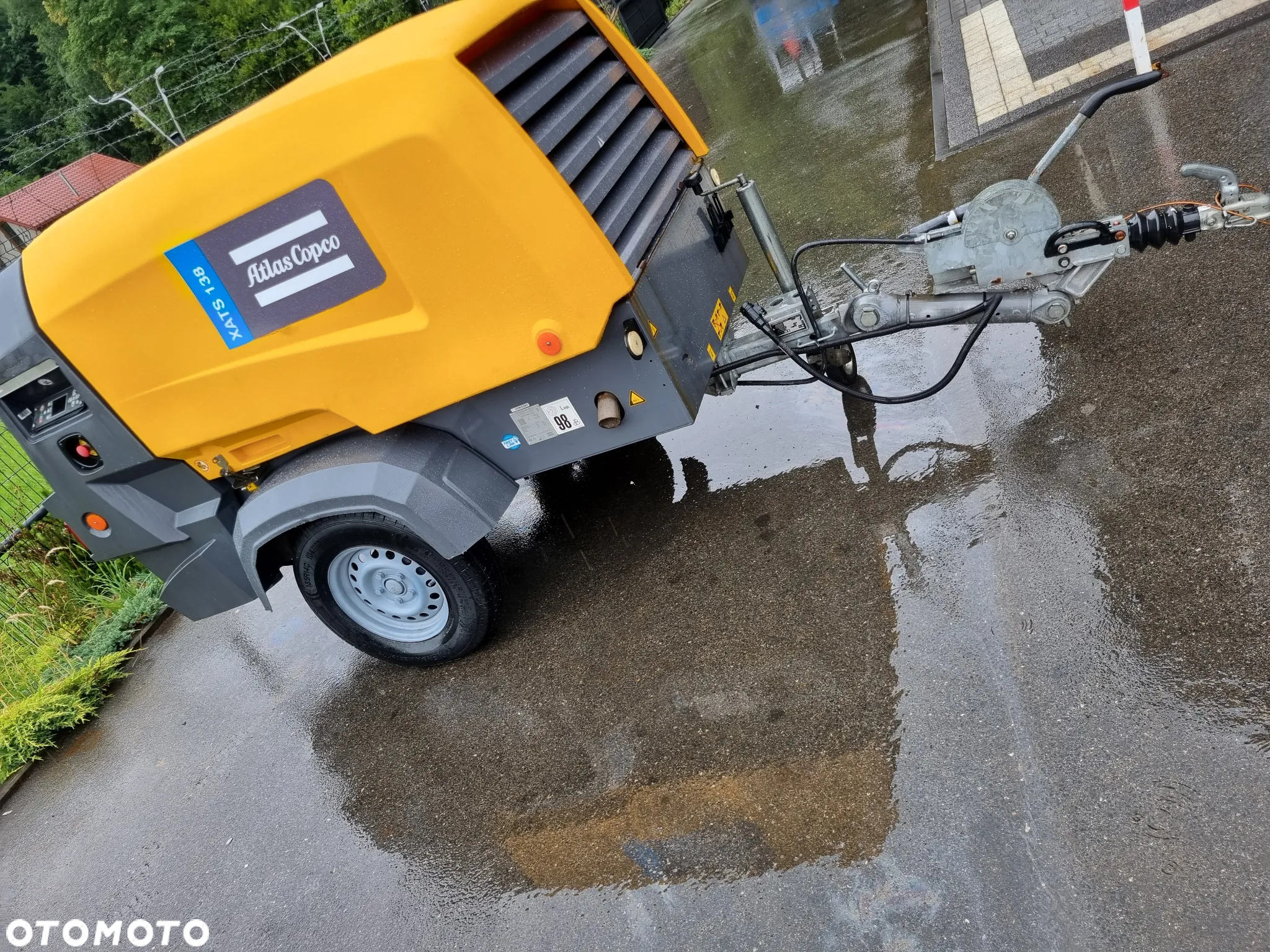 Atlas Copco XATS138 Kompresor Śrubowy Sprężarka 7,3m3 7-10bar Regulowane ciśnienie 2020 rok  687mtg z Norwegii - 3