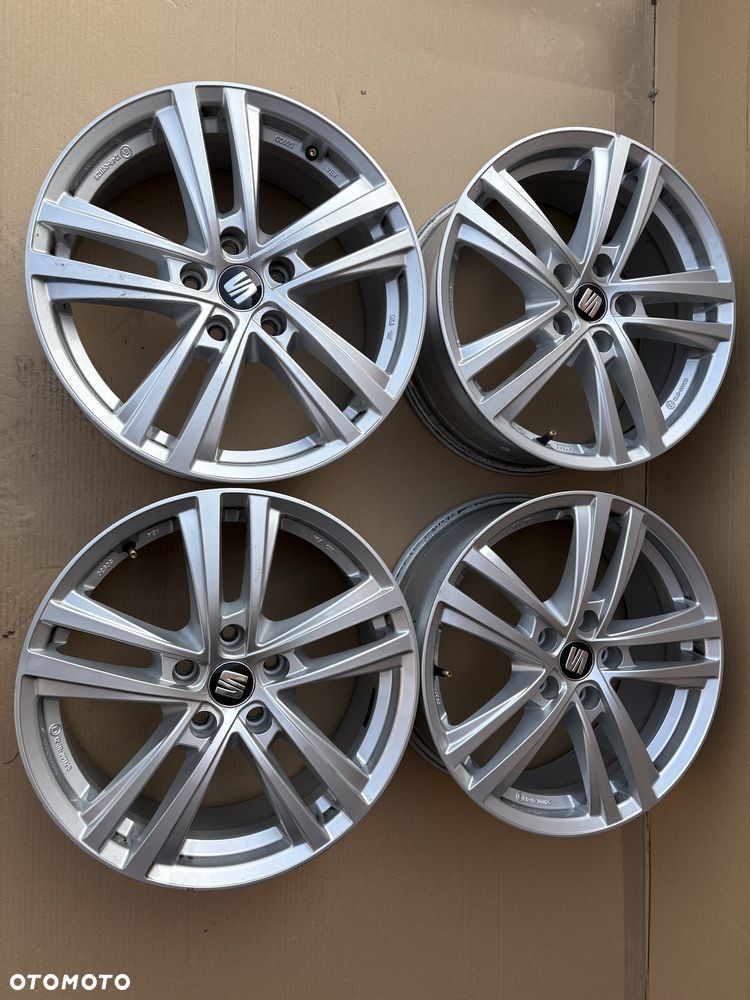 5x112 SEAT 7Jx17 ET40 57,1 felgi aluminiowe SKODA VOLKSWAGEN OCTAVIA ALTEA ALHAMBRA - 1