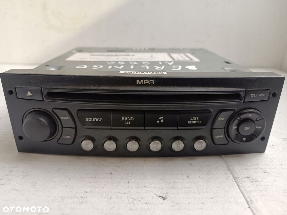 radio citroen peugeot 9662925977 - 1