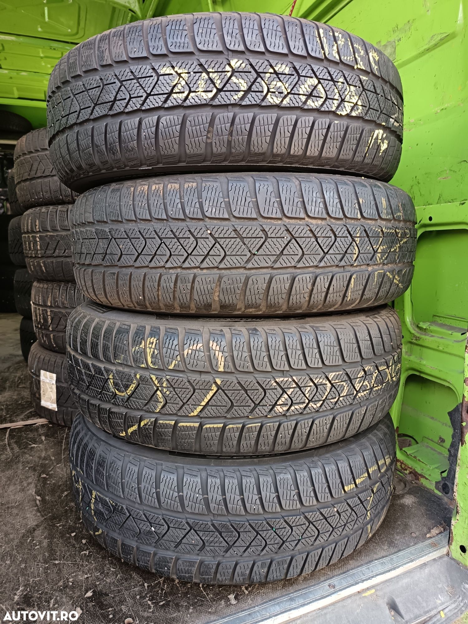 Anvelope MS iarna 205 60 16 pirelli runflat 2019 6-6.5mm - 1
