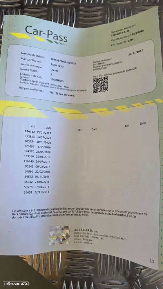 BMW 125 dA Pack M - 55