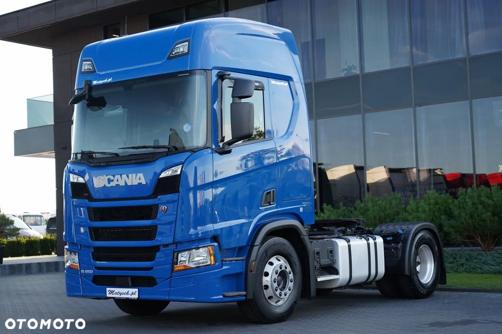 Scania R 450 / RETARDER / HYDRAULIKA / KLIMATYZACJA POSTOJOWA / ALUFELGI / - 2