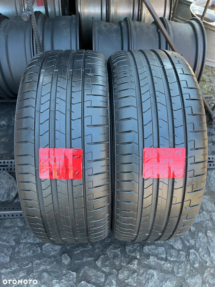 245 45 19 Pirelli P Zero PZ4 2szt opony letnie XL - 1