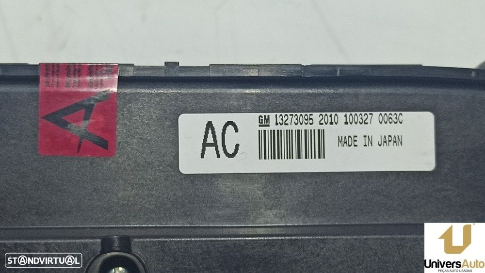 COMANDO CLIMATIZADOR OPEL INSIGNIA BERLINA COSMO - 2