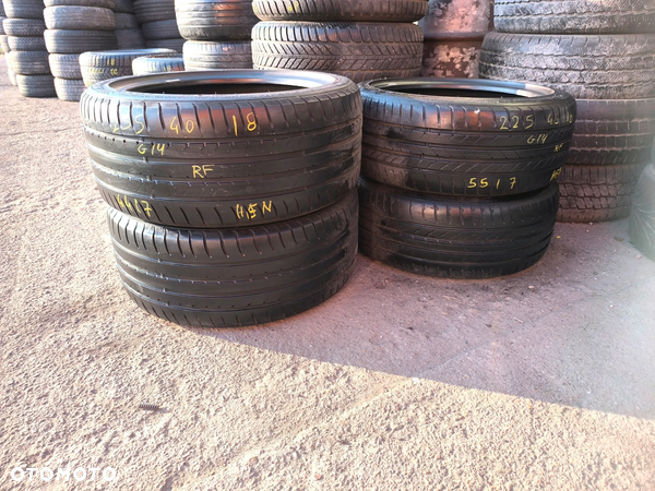 225/45R18 91Y 255/40R18 95Y Przód Tył Opony Letnie Lato GOODYEAR EFFICIENTGRIP * RF 5,5mm Legnica ALU-RAD 225/45 255/40