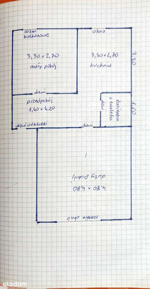 Mieszkanie, 51,50 m², Gliwice