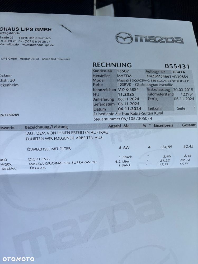 Mazda 3 SKYACTIV-G 120 NAKAMA - 21