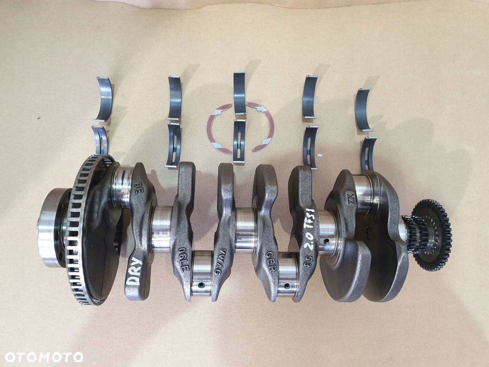 wał korbowy 06le 2.0 tfsi dry audi a6 c8 q5 s3 vw golf viii gti r - 1