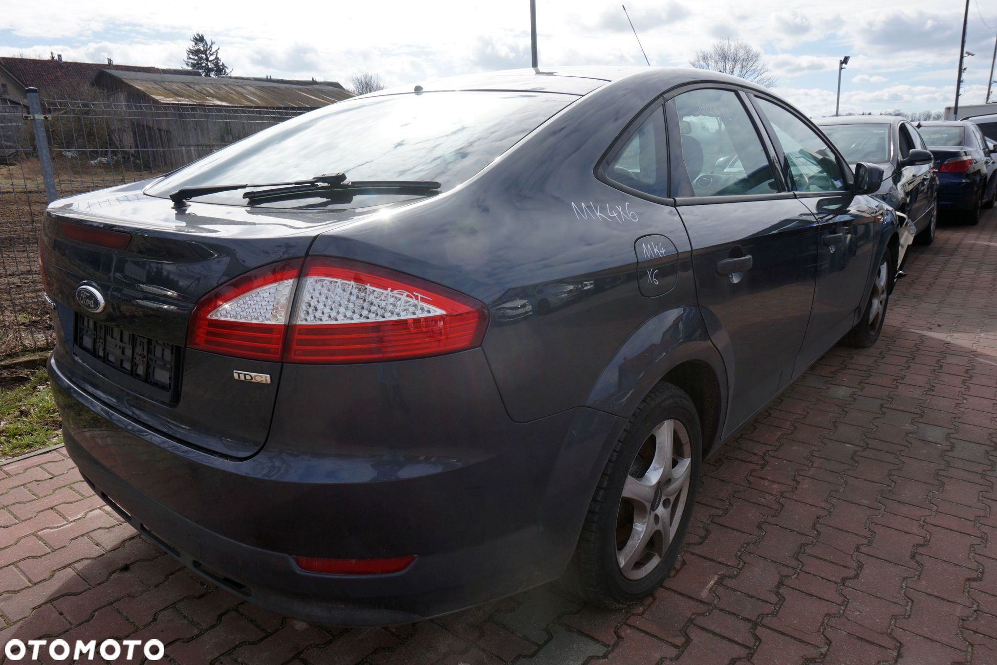 FORD MONDEO IV MK4 LB LIFTBACK 2009 X6 1.8 TDCI FFBA 100KM MT5 SZARY na części - 5